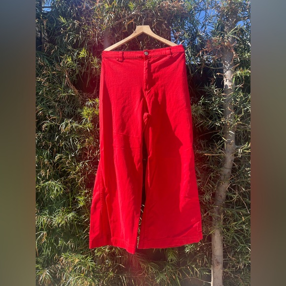Big Bud Press Pants - Big Bud Press red bell bottoms, worn once size M